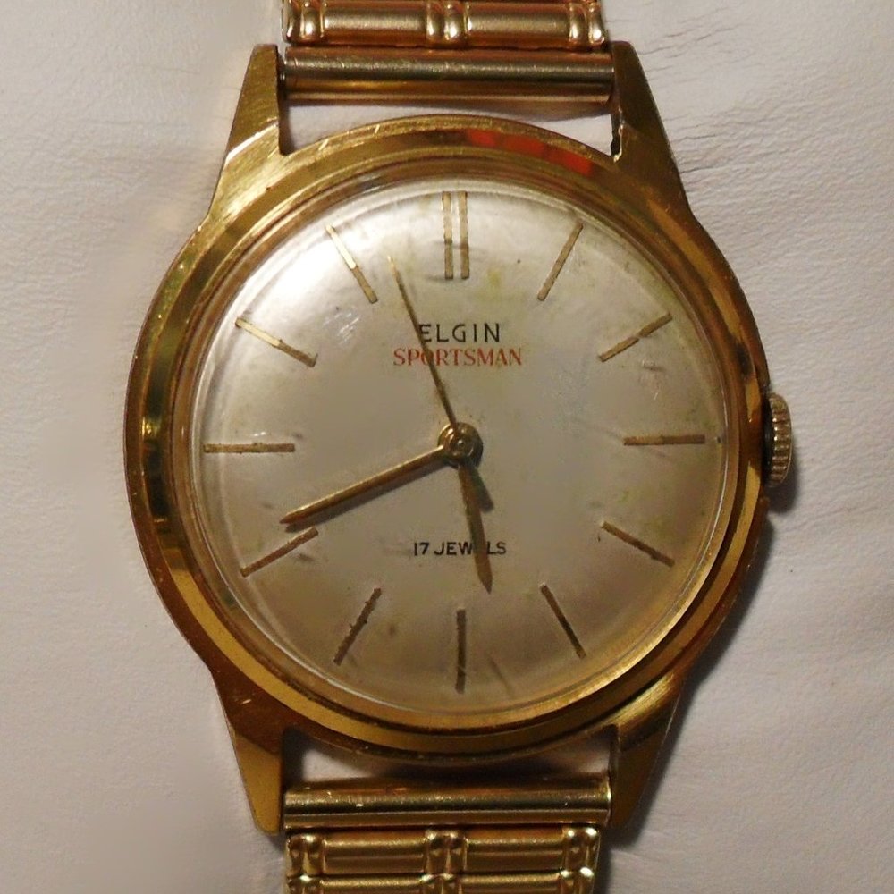 Vintage 60's  Elgin Sportsman  Made in France